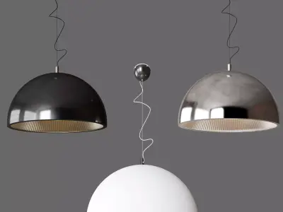 Ceiling lamp-01 3D model