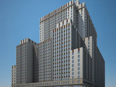  Skyscraper 06 3D model