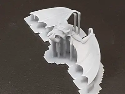 Vargouille - SkulDrak the Flying Head Free 3D print model