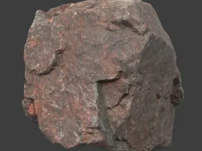 Michelle Stone Low-poly 3D model