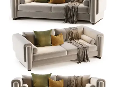 Howard Sofa by Egg Collective 3D model
