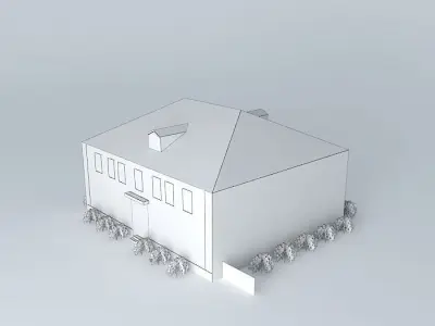 Riga Ieriku street 13 Free 3D model