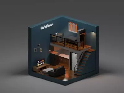 Bedroom idea  3D model