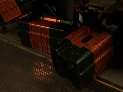 Factory hall 3D model