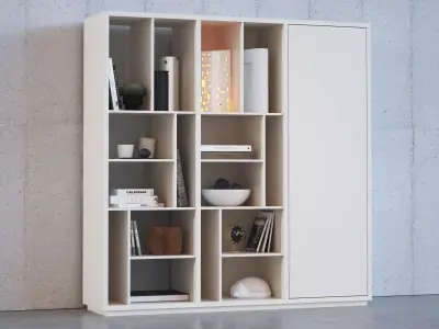Meo 03 Bookcase 3D model