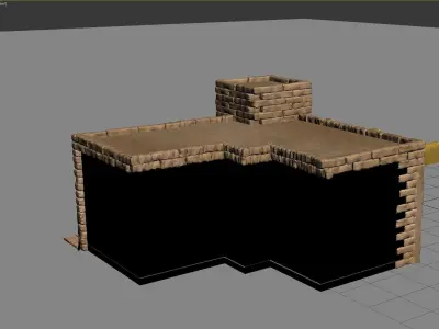 dirt House 3D model
