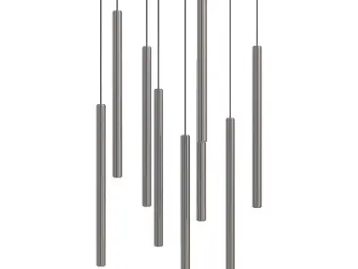 Contec development CANALIS 9 Mini Pendant Lighting White 3D model
