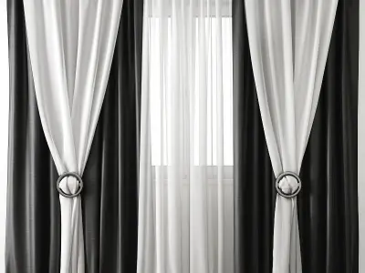 Curtain 21 3D model