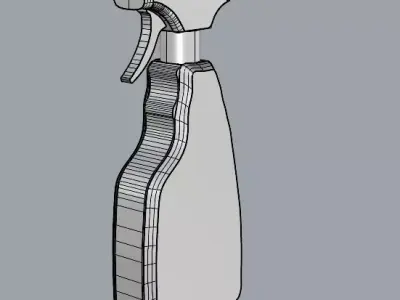 Cleaner Bottle 3D model