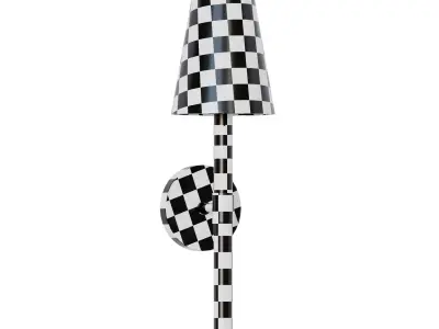 Janelle Wall Sconce Low-poly 3D model
