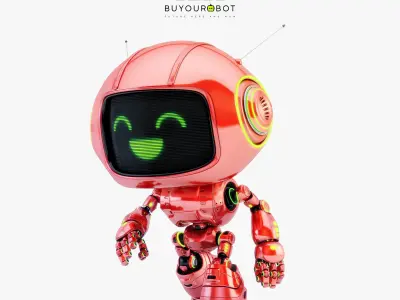 Lovely robot - companion XI 3D model