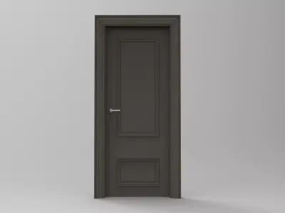 Doge Door Low-poly 3D model