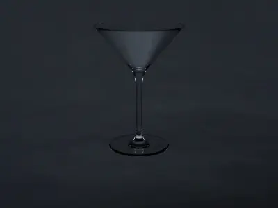 Glass pack - 13 differents glasses Low-poly 3D model