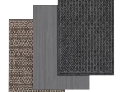 Rug Set 743 3D model