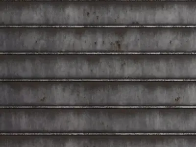 Aged Weathered Industrial Steel PBR Seamless Texture