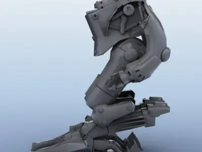 Robot 03 3D model