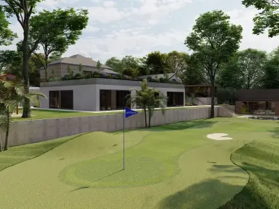 arden Landscape 3D Model - SketchUp and Lumion Scene-Plan 3D model