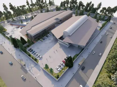 School-University High School 3D model