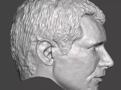 Rick Deckard in Blade Runner 1982 Action Figure Heads 3D print model