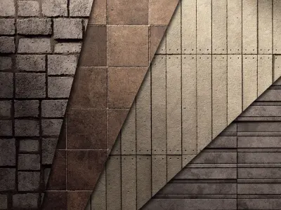 30 Architectural 4K PBR Textures Vol 13 Texture