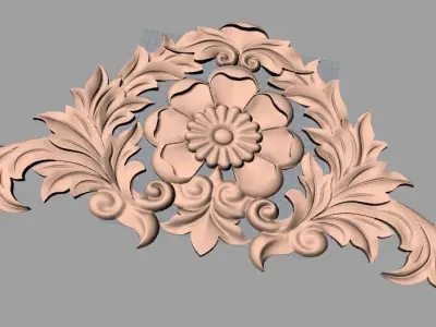 CNC 3D relief models STL format file used for artcam aspire E340 3D model