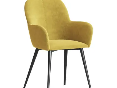 Fitz Accent Dining Chair 3D model