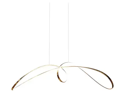 room lamps home decor chandelier 3D model