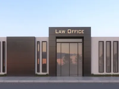 Facade Design  -Law Office Free 3D model