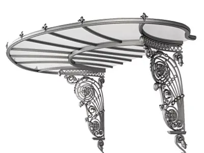 Glass visor 1 3D model