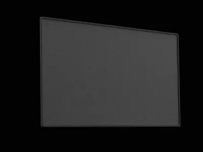 Flat Screen Television Low-poly 3D model