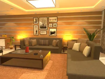 Smiths Home 1 Low-poly 3D model