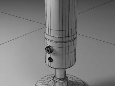 RazenSirenX Model device with light 3D model