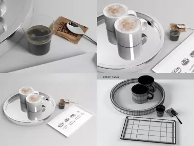 Shiny Coffee refresh 3D model