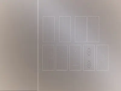 door fence asset001 3D model