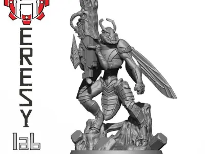 HL200 x 5 models - All Greater God Wasp Pack  3D print model