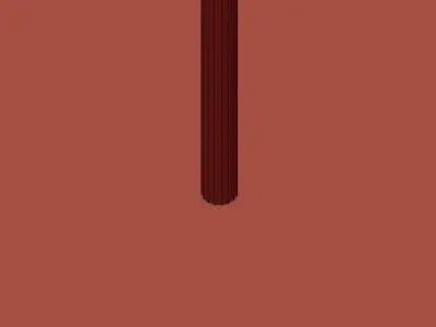 ZARINA light fixture with balls hanging from it 3D model