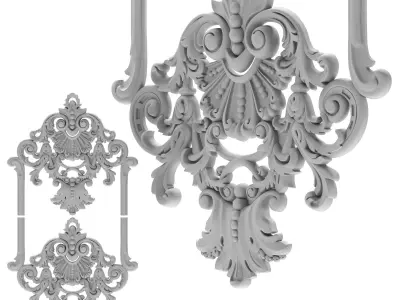 Door dekor 002 3D print model