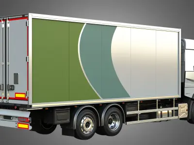 T520 - Refrigerated Truck 3D model