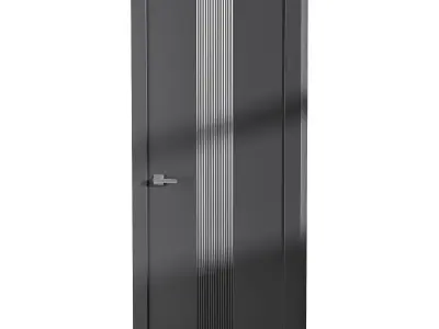 Modern entrance door 85 3D model