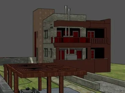 LEO-HOUSE house 3D model