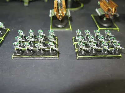 EPIC - ARMAGEDDON SET 24- XenoCyborg FORCE set 13 Soldiers 3D print model