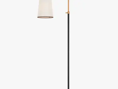 Gramercy steeve floor lamp 3D model