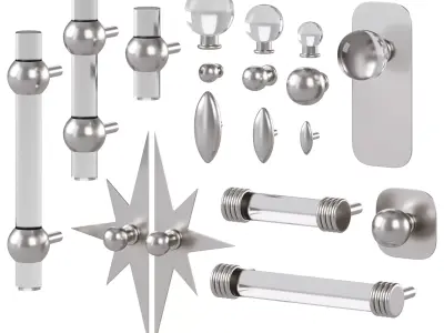 Furniture handles by Matilda Goad 3D model