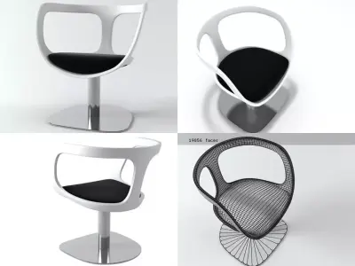 Big Hug 4571 pedestal base  no pads 3D model