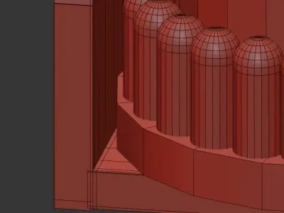 CAPSE WALL 3D model