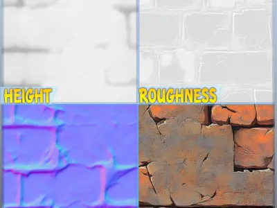 Stylized Wall Seamless Texture Texture 91