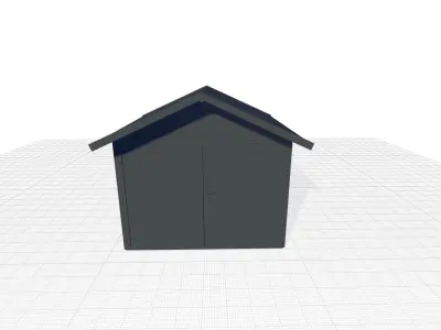Garden Shed 3D model