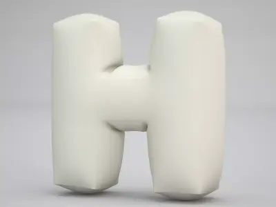 H Balloon 3D model