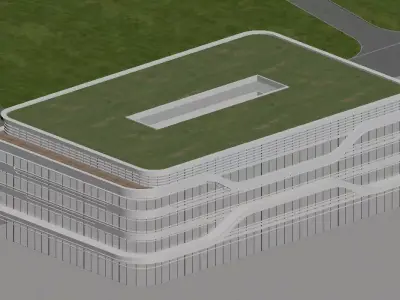 Office building 3D model