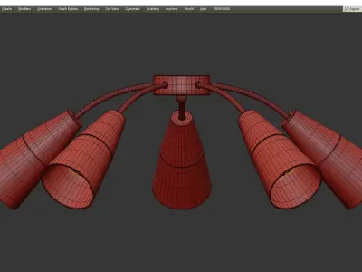 Sirius V6621 Low-poly 3D model